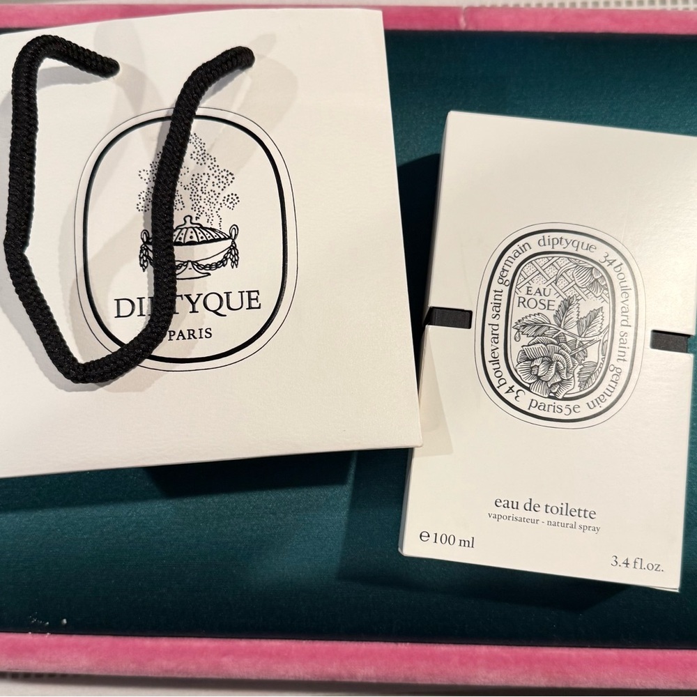 Diptyque Eau Rose Fragrance Eau de Toilette 100 ml with Gift Bag